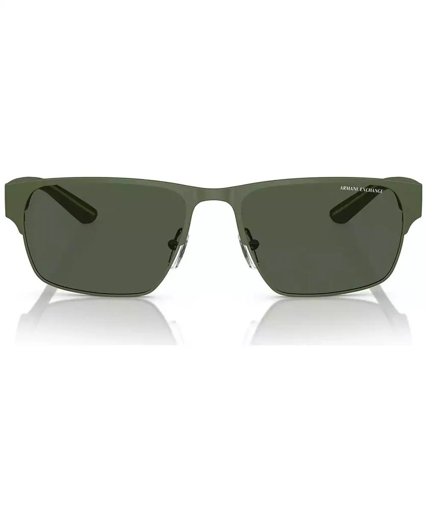 商品Armani Exchange|Men's Polarized Sunglasses, AX2046S,价格¥460,第2张图片详细描述