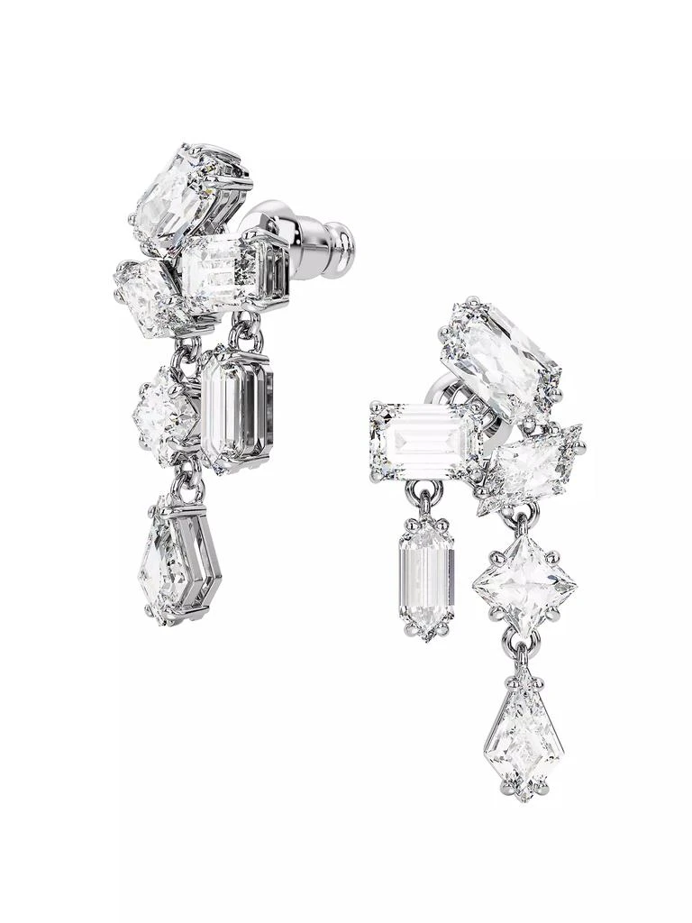 商品Swarovski|Mesmera Rhodium-Plated & Swarovski Crystal Drop Earrings,价格¥1342,第1张图片