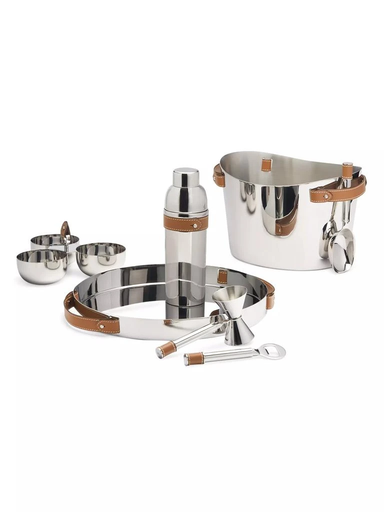 商品Ralph Lauren|Wyatt Stainless Steel Double Champagne Cooler,价格¥2623,第2张图片详细描述