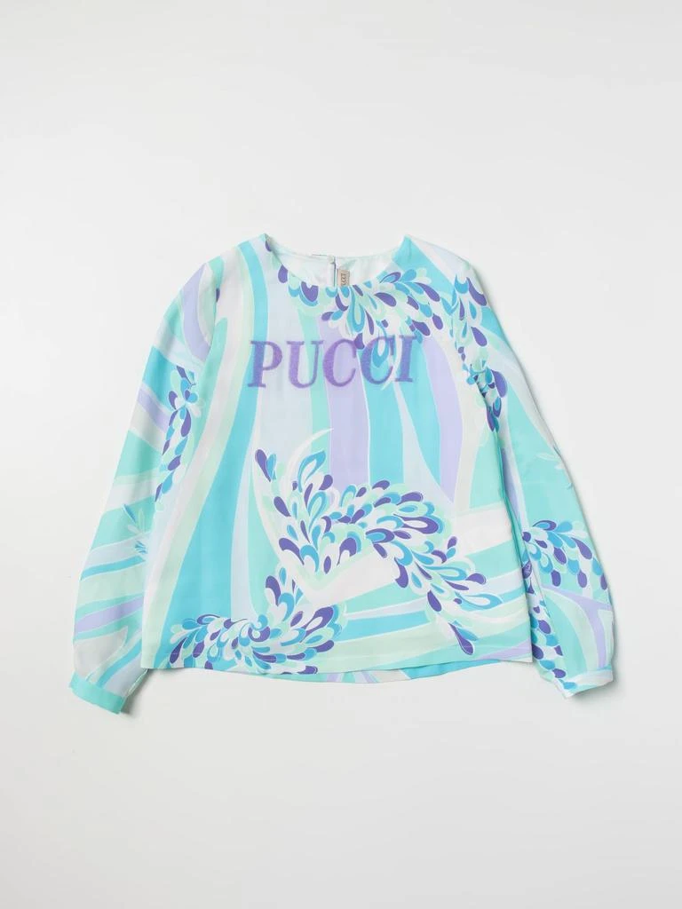 商品EMILIO PUCCI|Emilio Pucci shirt for girls,价格¥1226,第1张图片