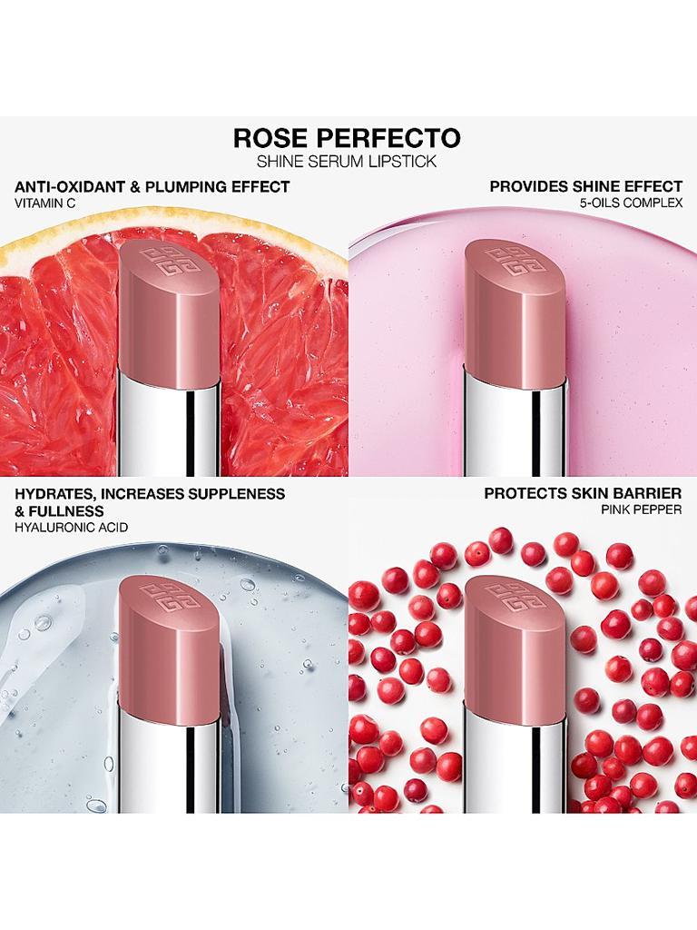 Givenchy Rose Perfecto Shine Serum Lip Oil Stick - Cosmetics