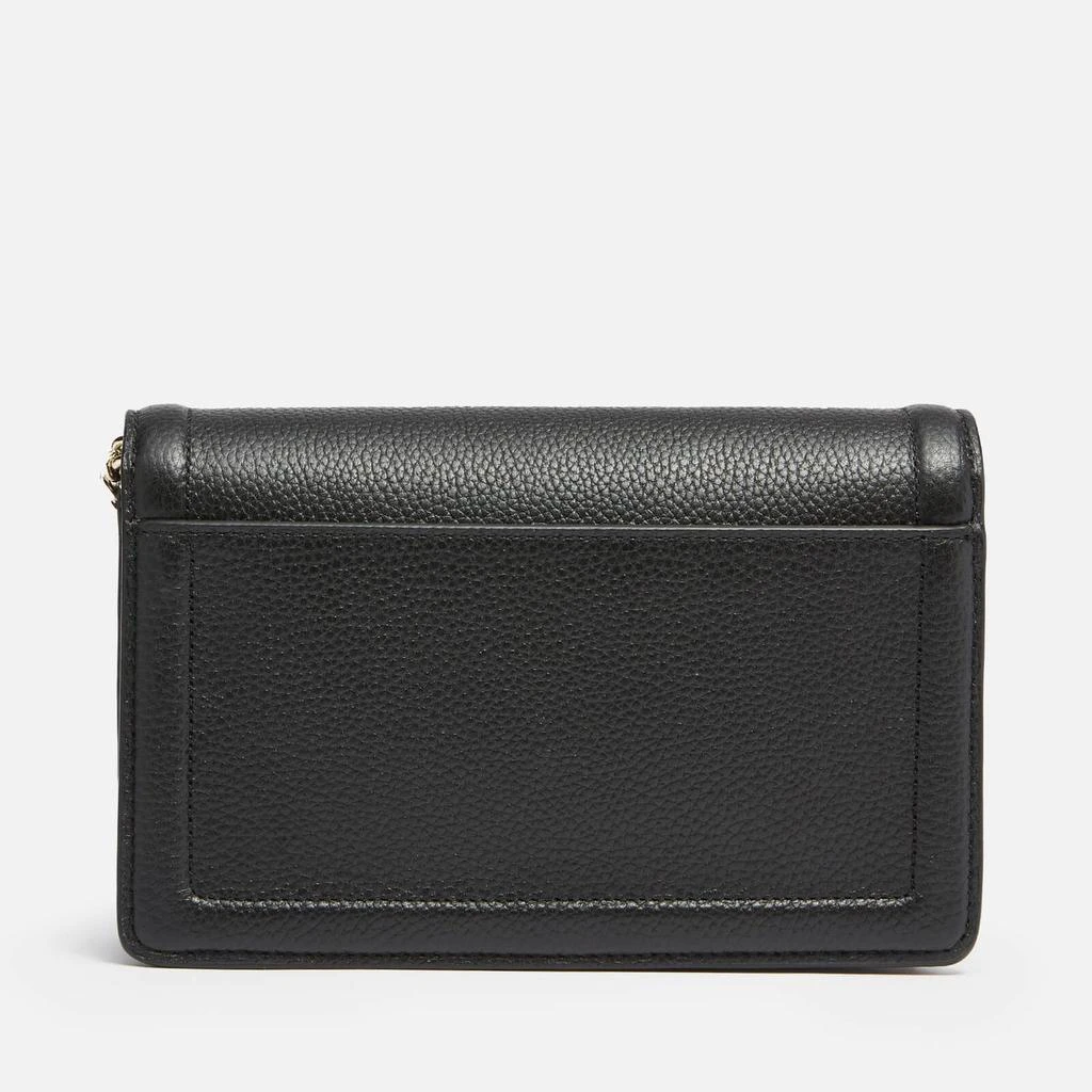 商品Kate Spade|Kate Spade New York Women's Knott Pebbled Flap Cross Body Bag - Black,价格¥1565,第3张图片详细描述