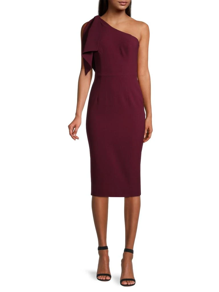 商品Dress The Population|Tiffany One-Shoulder Dress,价格¥1102,第2张图片详细描述