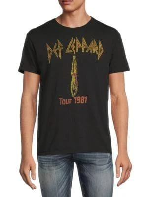 商品Junk Food|Def Leppard Graphic Band Tee,价格¥75,第1张图片