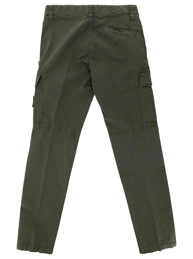 商品Stone Island Kids|Stone Island Kids Cargo Pants With Logo Patch,价格¥1725,第2张图片详细描述