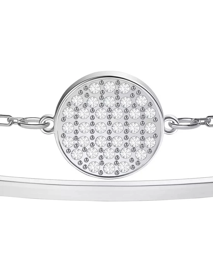 商品Swarovski|Ginger Rhodium Plated Bangle,价格¥864,第3张图片详细描述