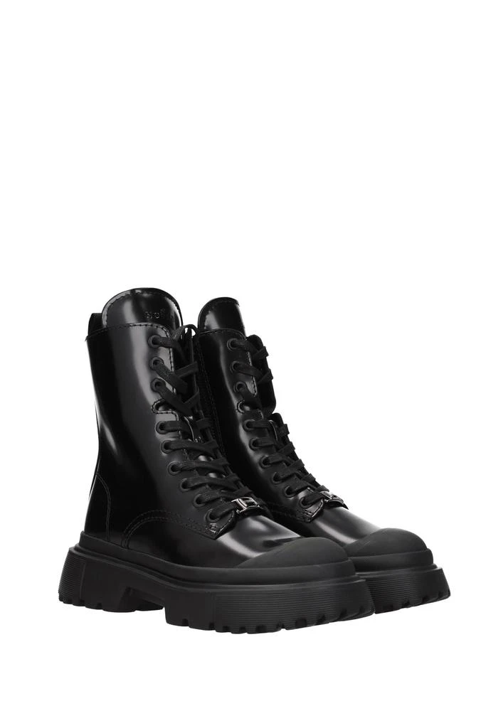 商品hogan|Ankle boots Leather Black,价格¥3592,第2张图片详细描述