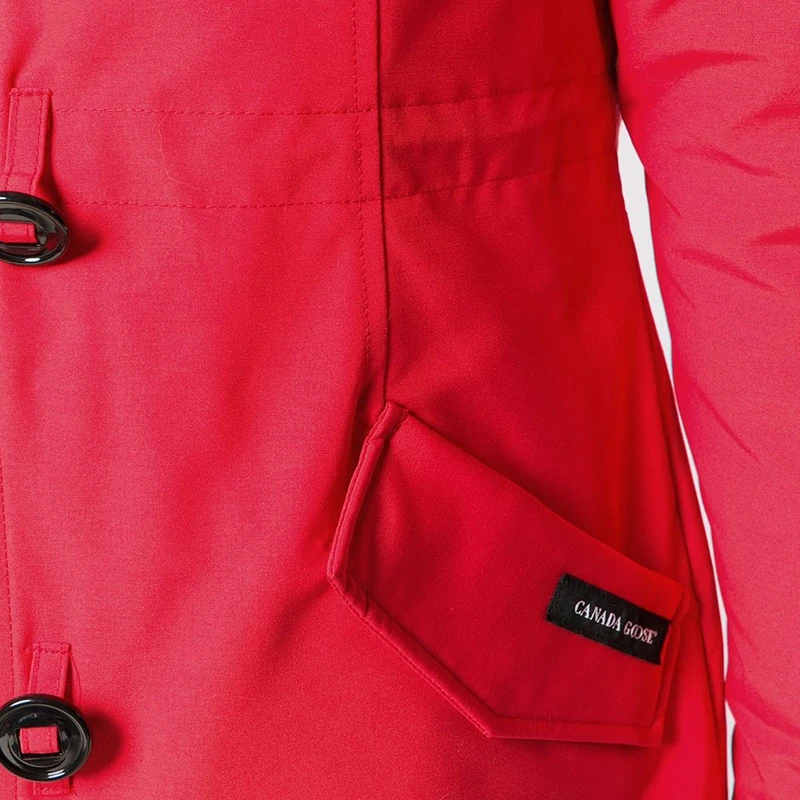 Canada Goose 加拿大鹅 女士红色羽绒棉服 2580L-RED 商品