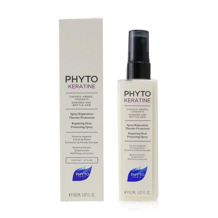 商品Phyto|Phyto 植物角质素修护热防护喷雾(受损脆弱发质) 150ml/5.07oz,价格¥179,第2张图片详细描述