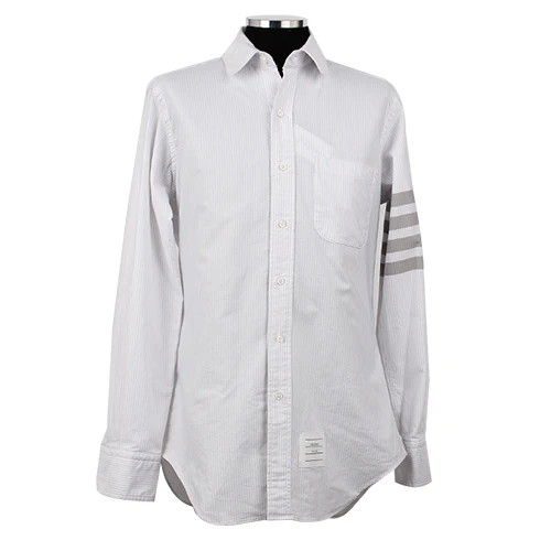 商品Thom Browne|THOM BROWNE 男士白色衬衫 MWL006A-01479-035,价格¥2812,第1张图片