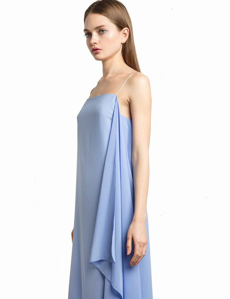 商品Pixie Market|Violet Ruffled Side Midi Dress,价格¥303,第2张图片详细描述