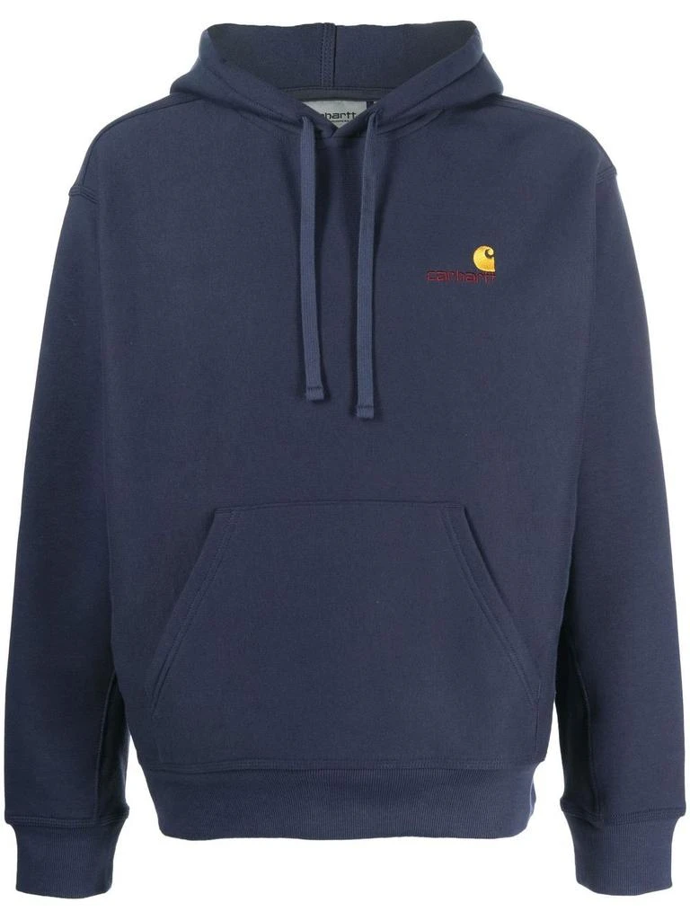 商品Carhartt|CARHARTT - American Script Cotton Hoodie,价格¥744,第1张图片