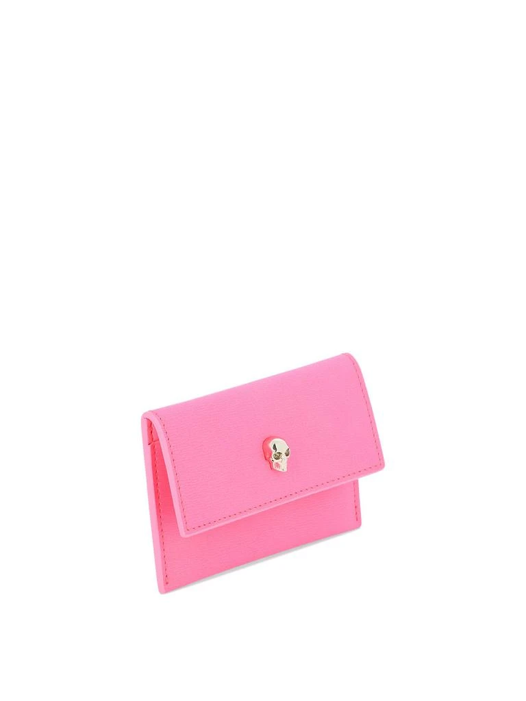 商品Alexander McQueen|Skull Wallets & Card Holders Pink,价格¥1199,第2张图片详细描述