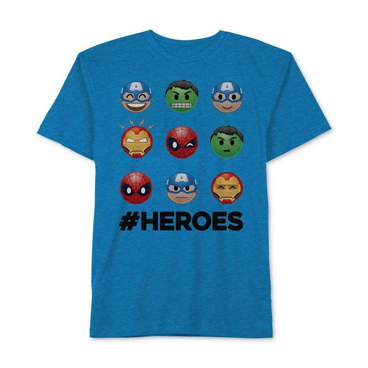 商品Avengers|Heroes Graphic-Print T-Shirt, Big Boys (8-20),价格¥43,第2张图片详细描述