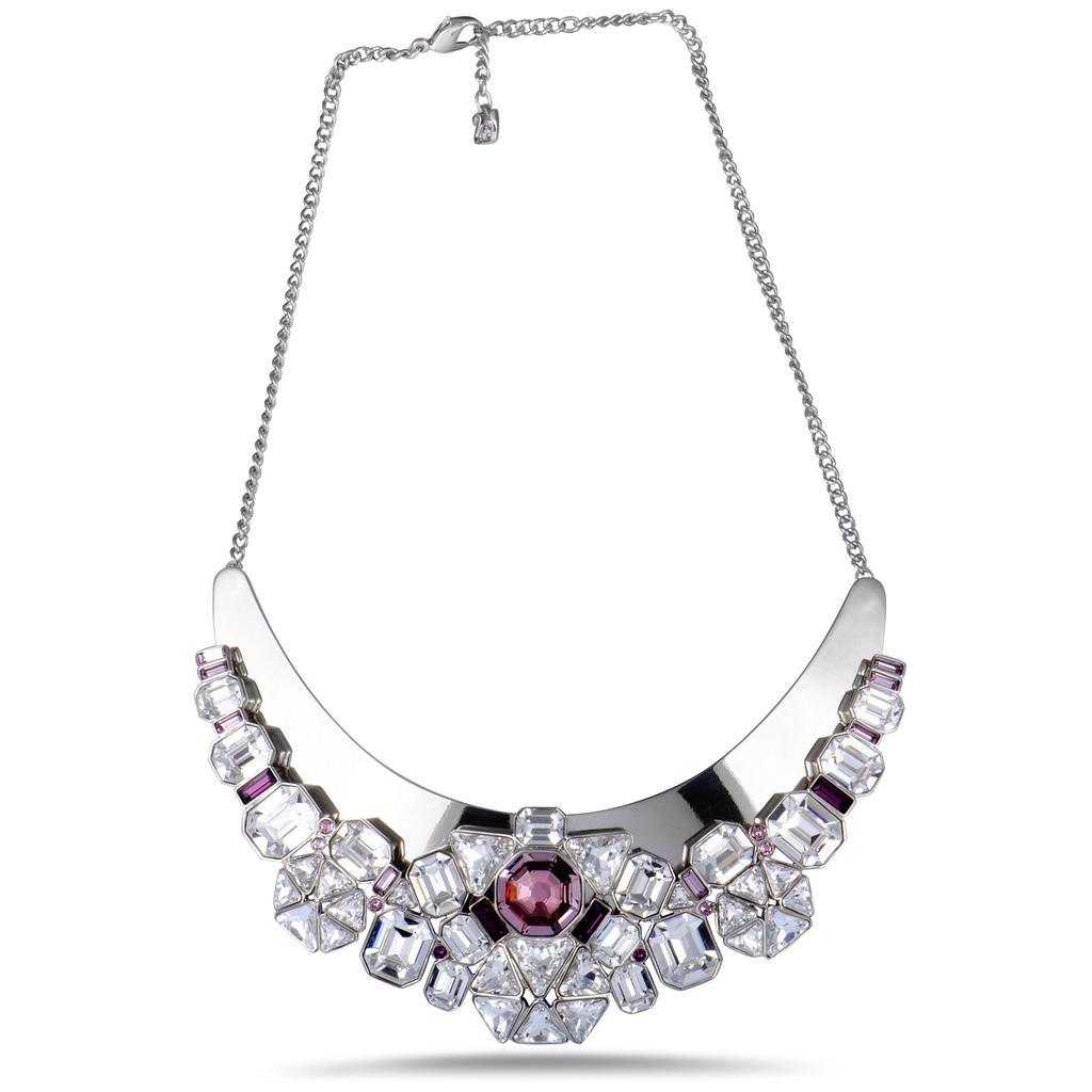 商品Swarovski|Swarovski Diana Clear and Pink Crystal Necklace,价格¥485,第5张图片详细描述