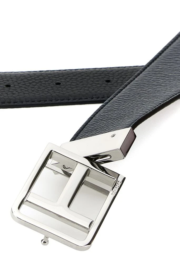 商品Tom Ford|Midnight blue leather reversible belt,价格¥7933,第4张图片详细描述