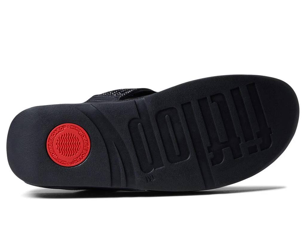 商品FitFlop|Lulu Laser Crystal Leather Toe Post Sandals,价格¥802,第3张图片详细描述
