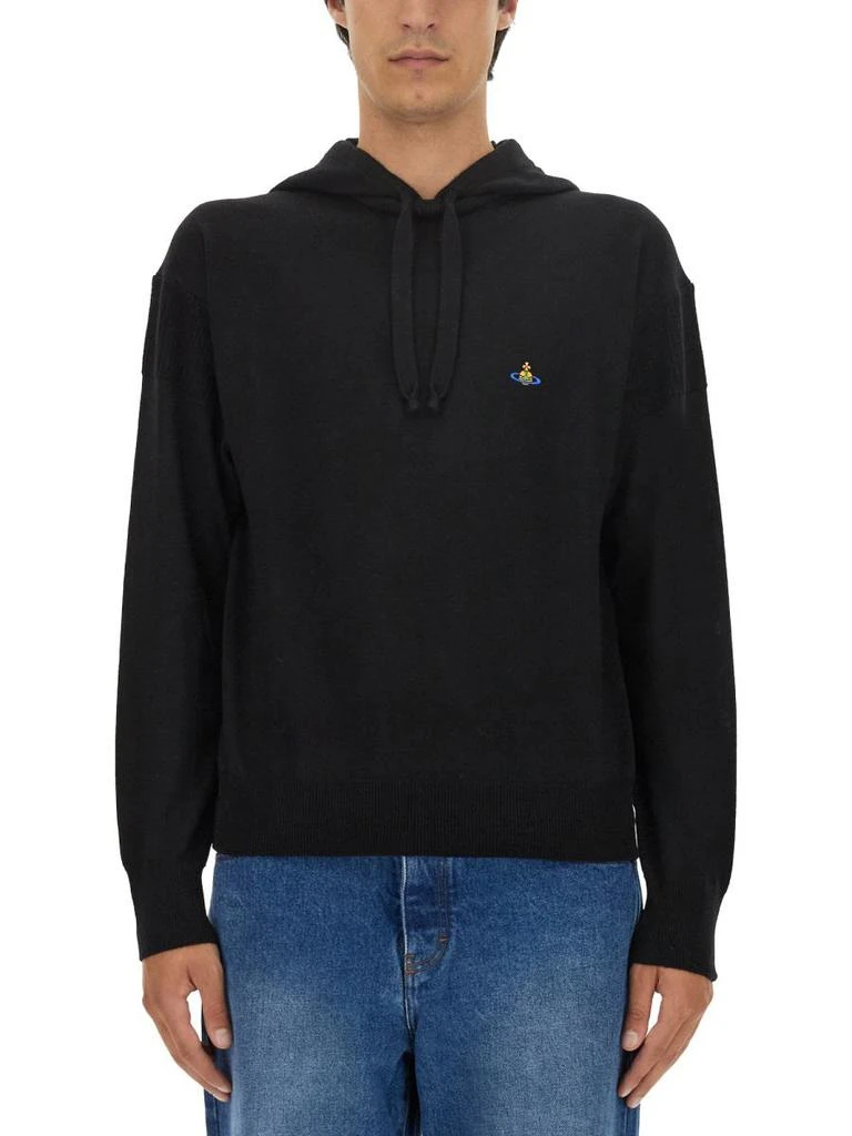 商品Vivienne Westwood|VIVIENNE WESTWOOD SWEATSHIRT WITH LOGO UNISEX,价格¥2786,第3张图片详细描述