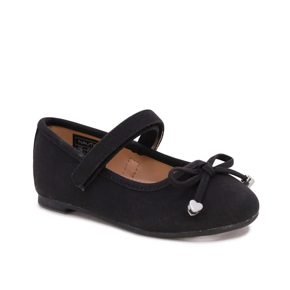 商品Nautica|Toddler Girls Bow Front Alonna Ballet Flat,价格¥136,第1张图片