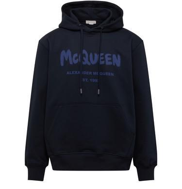 商品Alexander McQueen|Graffiti 连帽运动衫,价格¥3798-¥6329,第2张图片详细描述