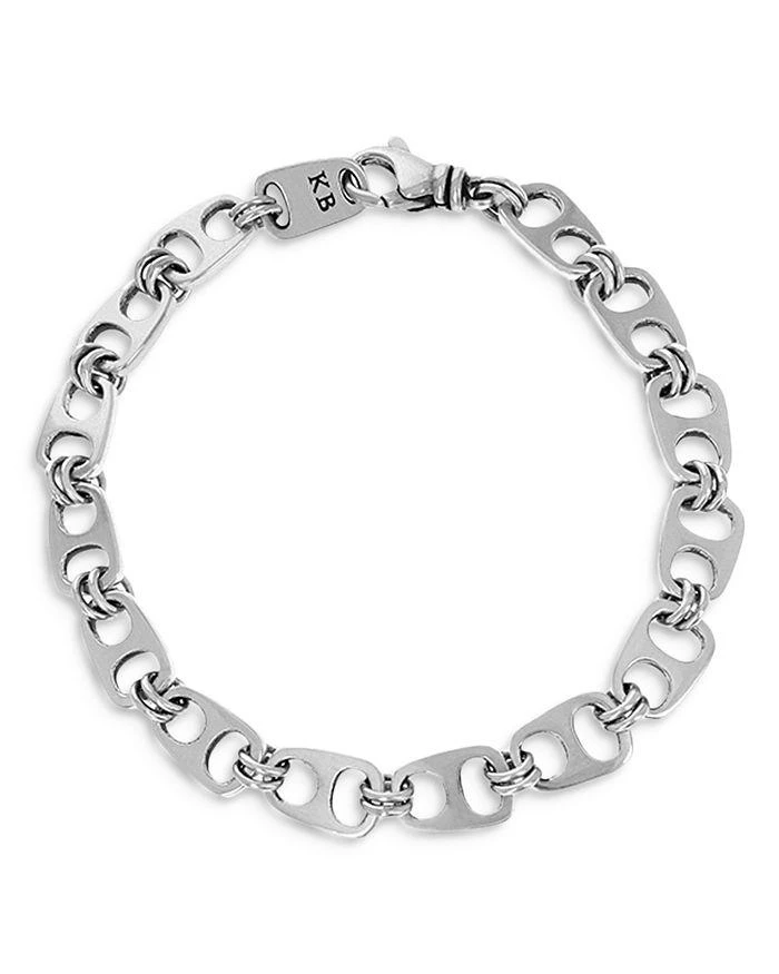 商品King Baby|Sterling Silver Small Single Pop Top Bracelet,价格¥2734,第2张图片详细描述