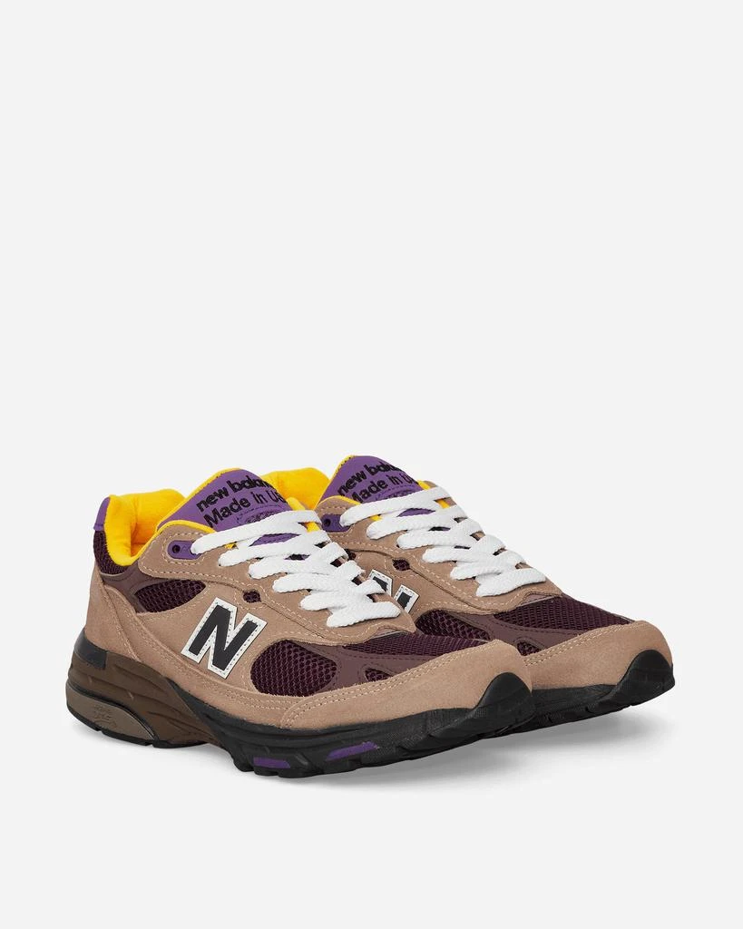 商品New Balance|Made in USA 993 Sneakers Mushroom / Midnight Violet,价格¥1038,第2张图片详细描述