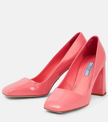 商品Prada|Patent leather pumps,价格¥7586,第5张图片详细描述