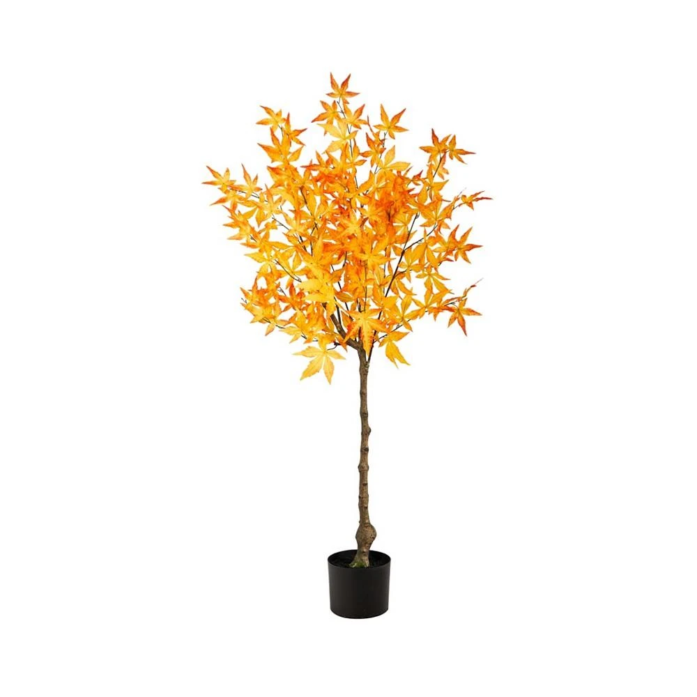 商品NEARLY NATURAL|4' Autumn Maple Artificial Tree,价格¥1083,第1张图片