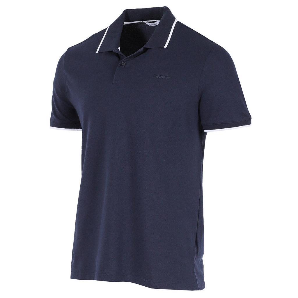 商品Calvin Klein|Calvin Klein Men's Stretch Pique Polo,价格¥229,第6张图片详细描述