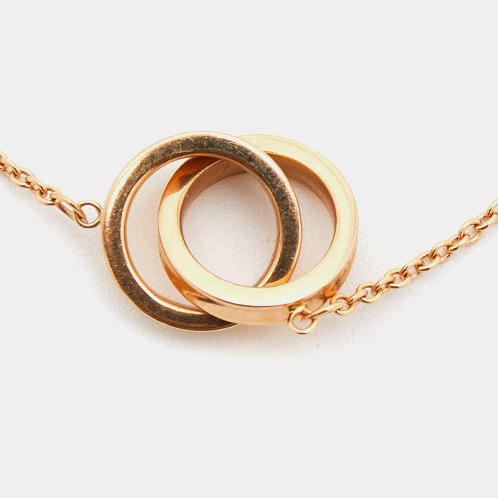 商品[二手商品] Tiffany & Co.|Tiffany & Co. Tiffany 1837 Interlocking Circles 18k Rose Gold Link Bracelet,价格¥6161,第6张图片详细描述