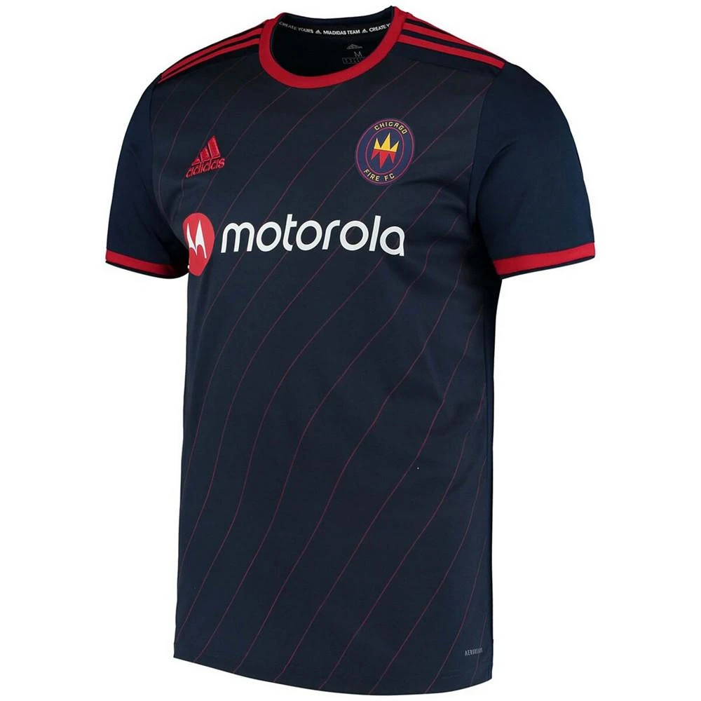 商品Adidas|Men's Navy Chicago Fire 2020 Replica Blank Primary Jersey,价格¥658,第3张图片详细描述