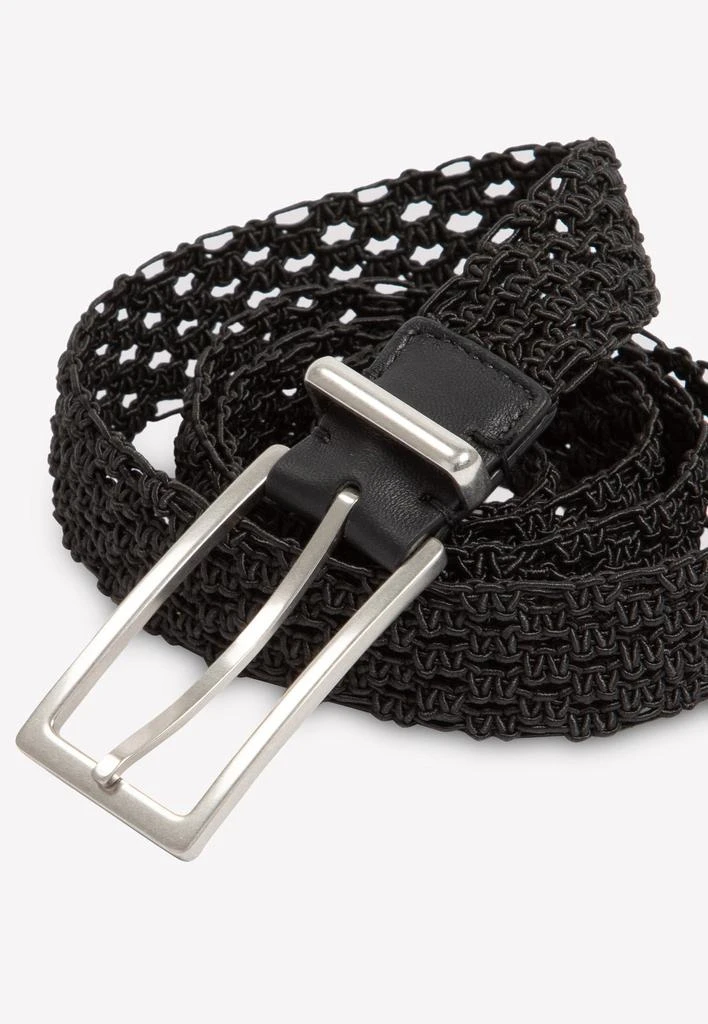 商品Bottega Veneta|Rectangular Buckle Macramé Belt,价格¥2283,第3张图片详细描述