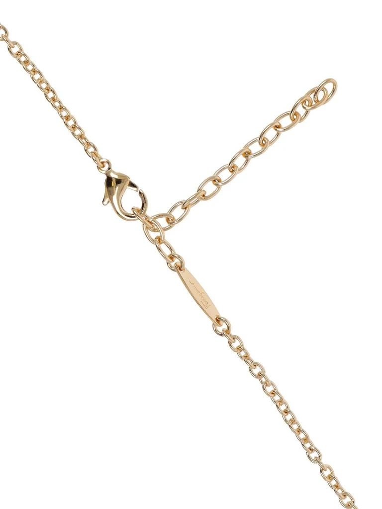 商品Salvatore Ferragamo|Big Gancio Necklace W/ Imitation Pearl,价格¥1801,第3张图片详细描述