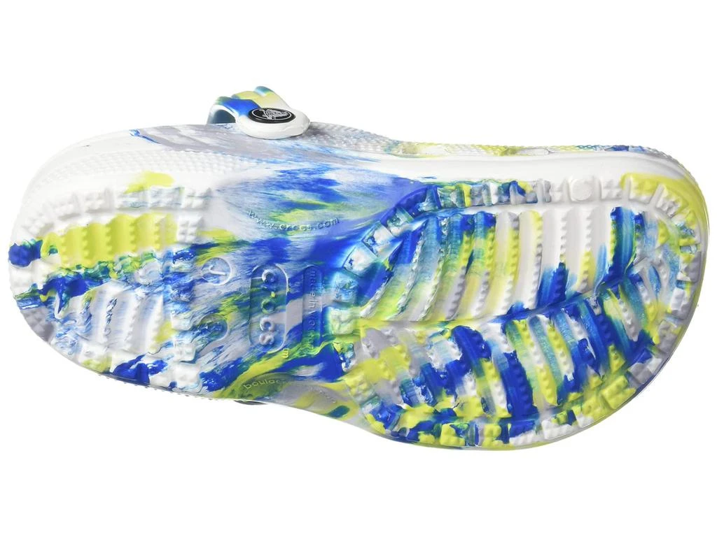 商品Crocs|Classic Marbled Tie-Dye Clog (Little Kid/Big Kid),价格¥278,第3张图片详细描述