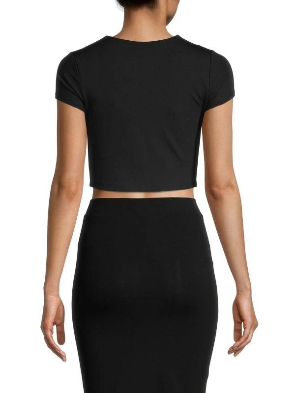 商品Susana Monaco|Cutout Crop Top,价格¥158,第2张图片详细描述