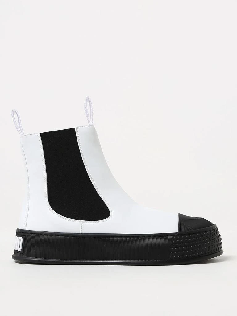 商品Moschino|Moschino Couture ankle boots in synthetic leather,价格¥2243,第1张图片