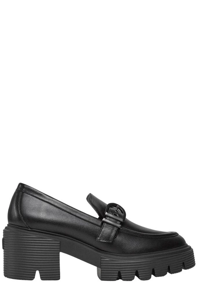 商品Stuart Weitzman|Stuart Weitzman Buckle-Detailed Slip-On Pumps,价格¥2678,第1张图片