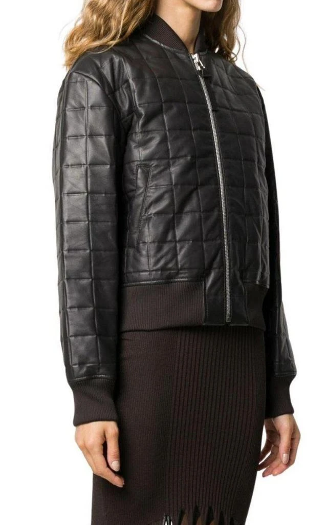 商品Bottega Veneta|Quilted Leather Bomber Jacket,价格¥21782,第3张图片详细描述