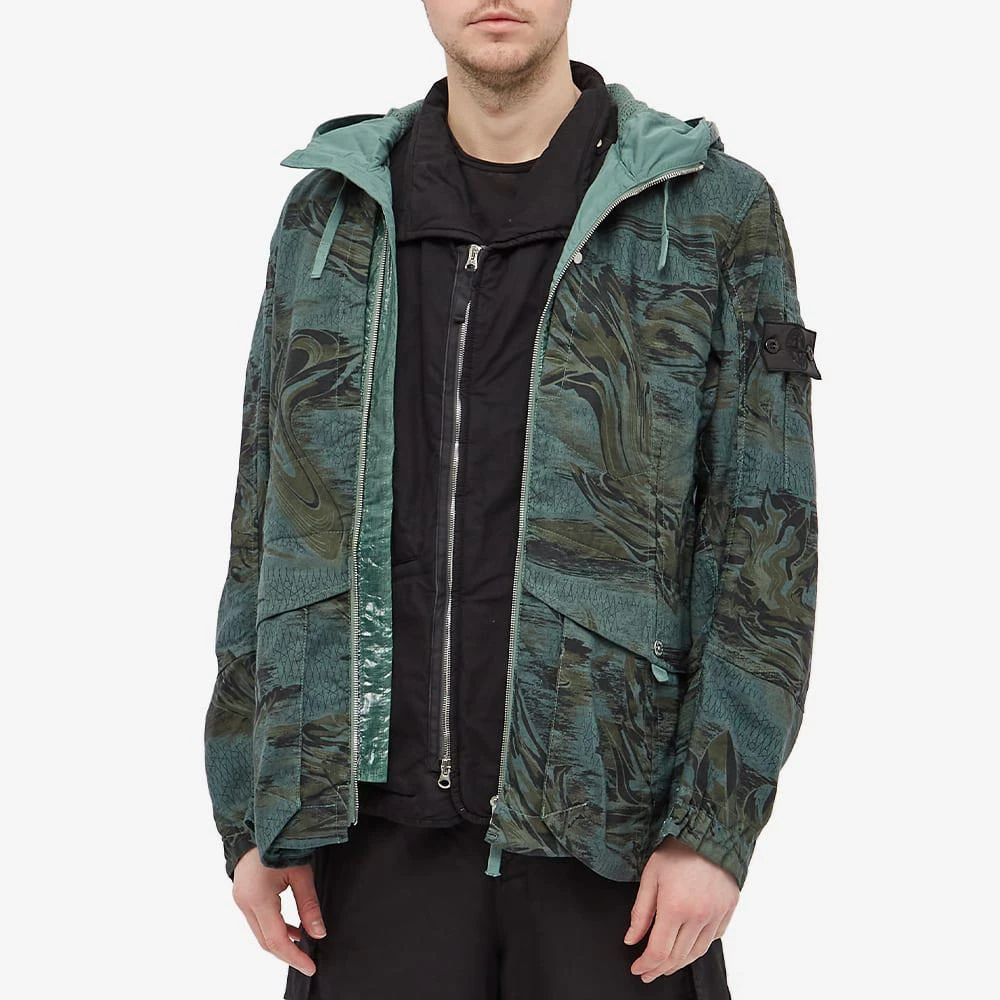 商品Stone Island|Stone Island Shadow Project Camo Short Parka,价格¥5598,第5张图片详细描述