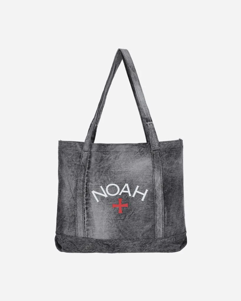 商品Noah|Denim Core Logo Tote Bag Acid Wash,价格¥574,第1张图片