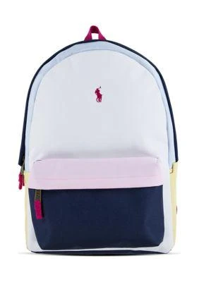 商品Ralph Lauren|Lauren Childrenswear Kids Polo Color Backpack,价格¥495,第1张图片