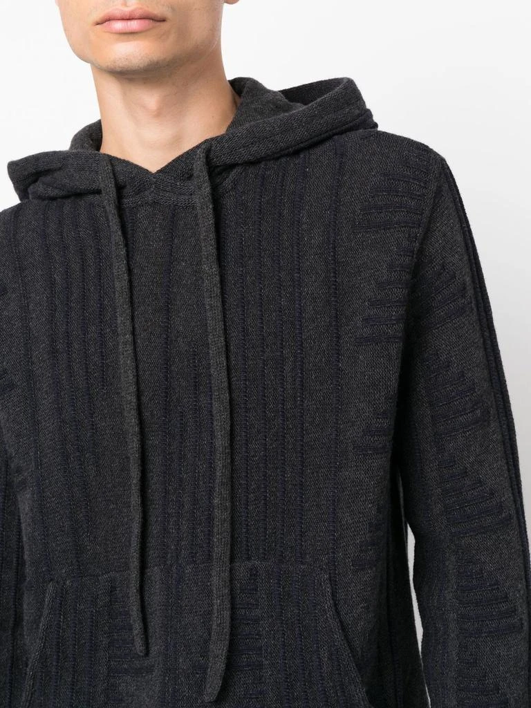 商品Emporio Armani|EMPORIO ARMANI - Wool Blend Hoodie,价格¥3907,第4张图片详细描述