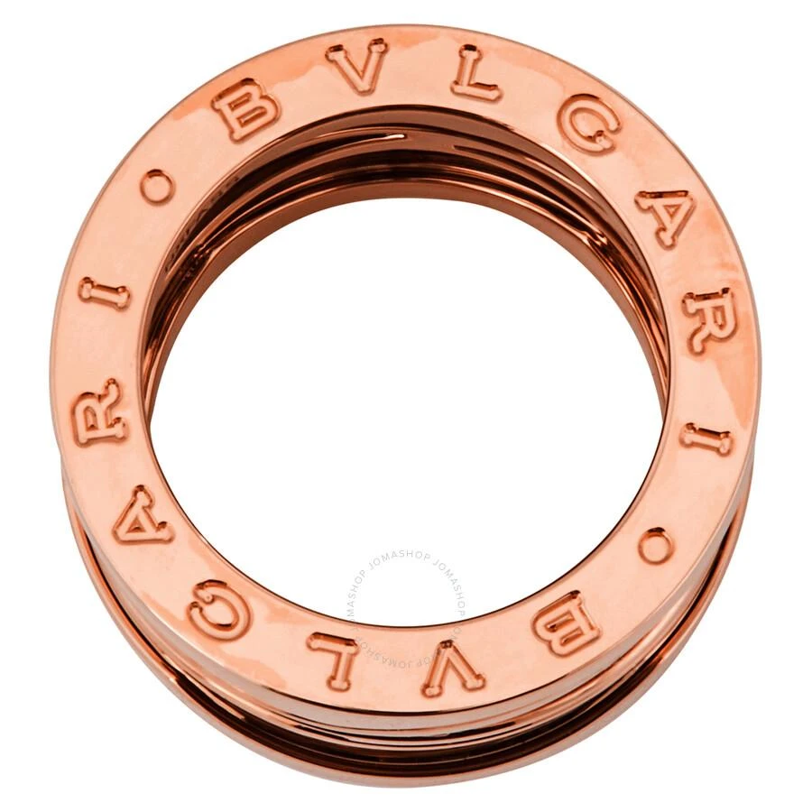 商品BVLGARI|B.Zero 1 18kt Rose Gold and Black Ceramic Ring,价格¥16825,第3张图片详细描述