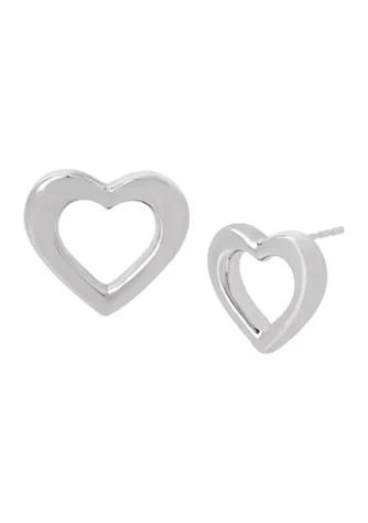 商品Coach|Open Heart Stud Earrings,价格¥102,第1张图片