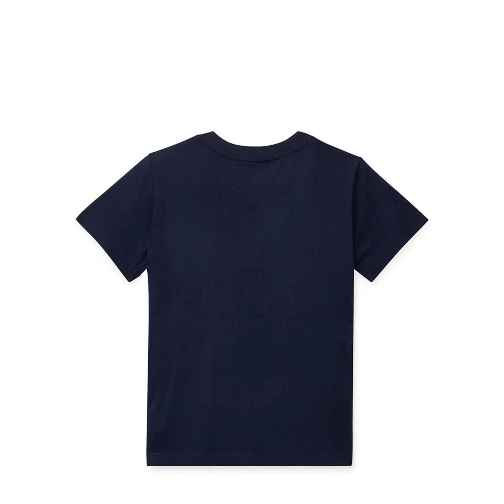 商品Ralph Lauren|Toddler and Little Boys Cotton Jersey V-Neck T-Shirt,价格¥222,第2张图片详细描述
