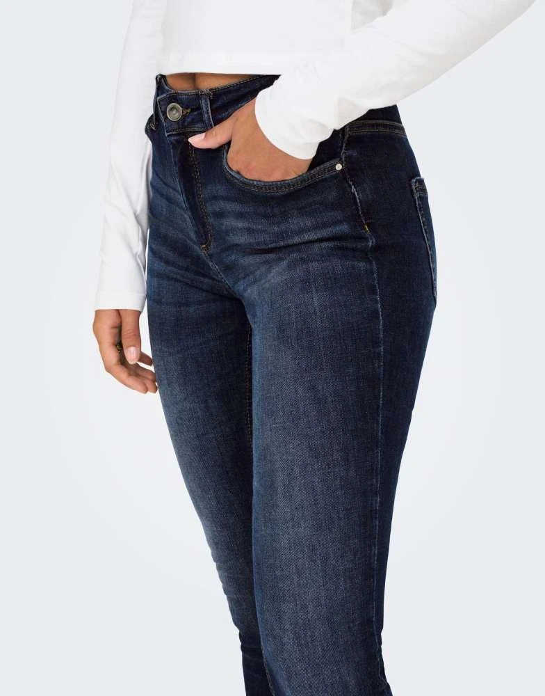 商品ONLY|ONLY Skinny fit jeans in dark blue denim,价格¥366,第5张图片详细描述