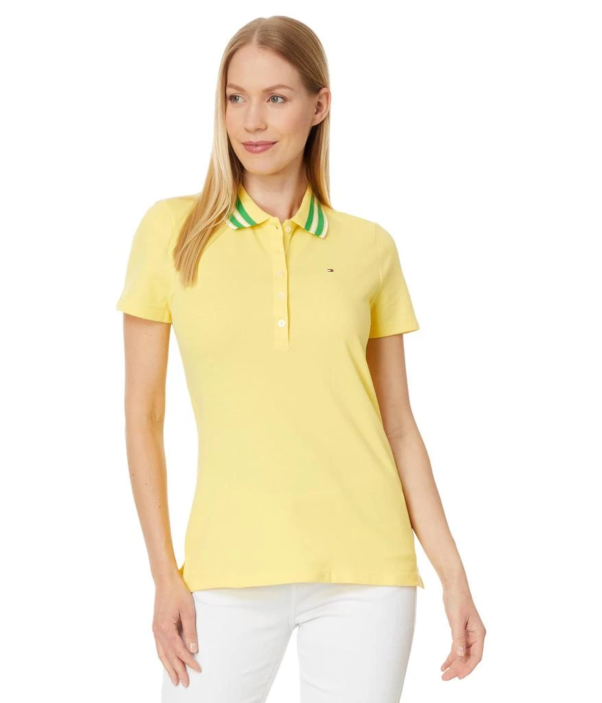 商品Tommy Hilfiger|Solid Polo With Tipping,价格¥452,第1张图片