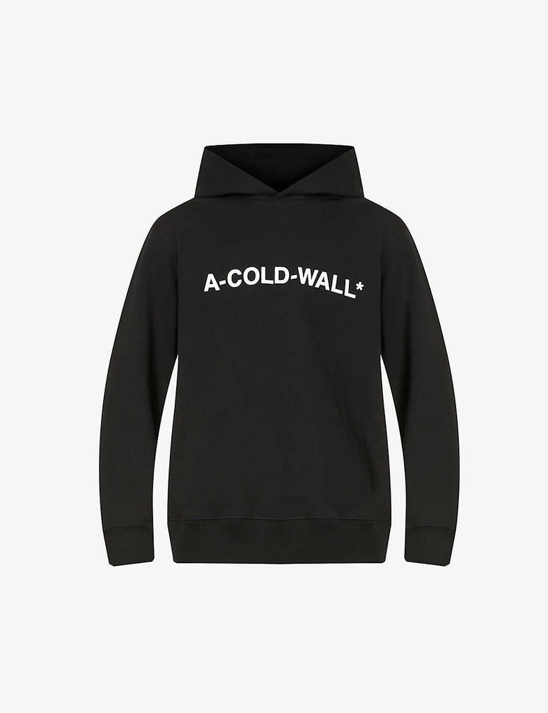 A Cold Wall* Essential Logo Hooded Sweatshirt Black商品第1张图片规格展示