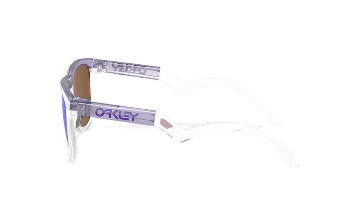 商品[国内直发] Oakley|欧克利 FROGSKINS HYBRID Logo字母标识镜腿几何设计 注塑 不规则形 太阳眼镜 男女同款情侣款 紫色,价格¥1372,第5张图片详细描述