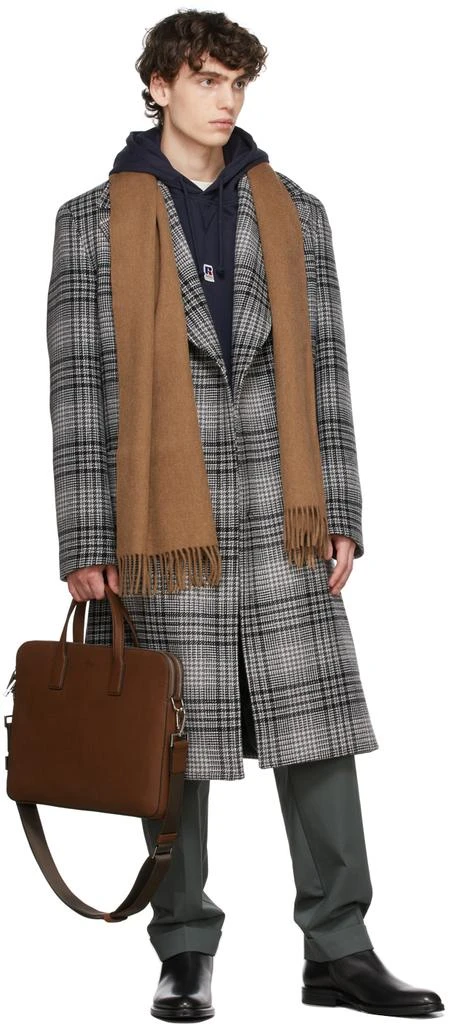 商品Hugo Boss|Wool Heroso Scarf,价格¥610,第2张图片详细描述